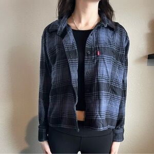 Deep Blue Levi’s Plaid